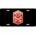 Advanced Weapons Support Command License Plate