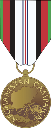 Afghanistan Campaign Medal Decal