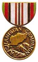 Afghanistan Campaign Medal Pin