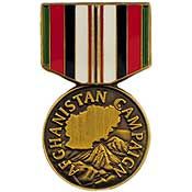 Afghanistan Campaign Medal Pin