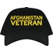 Afghanistan Veteran Text Only USA Cap