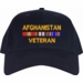 Afghanistan Veteran War Conflict 3-Ribbon Stack Made In USA Cap