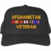 Afghanistan Veteran War Conflict Ribbon Cap