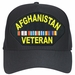 Afghanistan Veteran With 3 Ribbons Cap