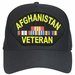 Afghanistan Veteran With 4 Ribbons Cap