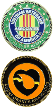 Agent Orange Awareness AVVA Challenge Coin