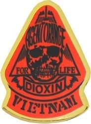 Agent Orange Dioxin Vietnam Pin (1 inch)