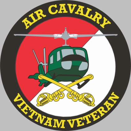 Air Calvary Vietnam Veteran Decal
