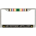 Air Defense Artillery Gulf War Veteran License Plate Frame