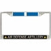 Air Defense Artillery Korea Veteran License Plate Frame