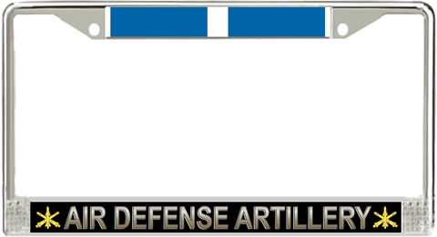 Air Defense Artillery Korea Veteran License Plate Frame
