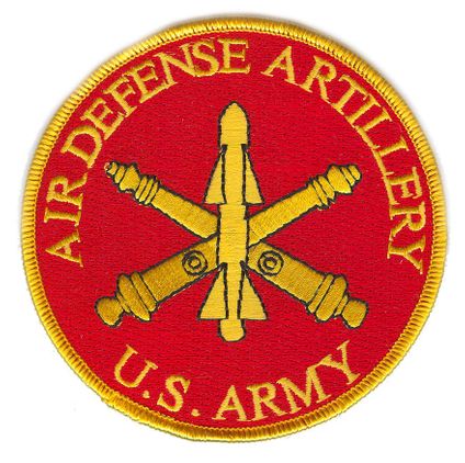 Air Defense Artillery Patch