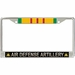 Air Defense Artillery Vietnam Veteran License Plate Frame