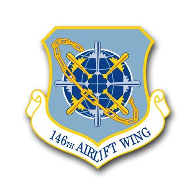 Air Force 146th Airlift Wing Vinyl Transfer Decal
