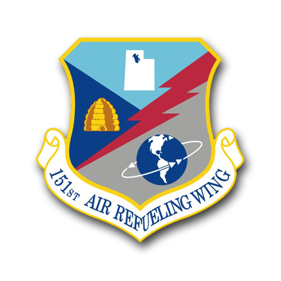 Air Force 151st Air Refueling Wing Vinyl Transfer Decal