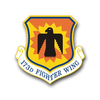 Air Force 173rd Fighter Wing Vinyl Transfer Decal