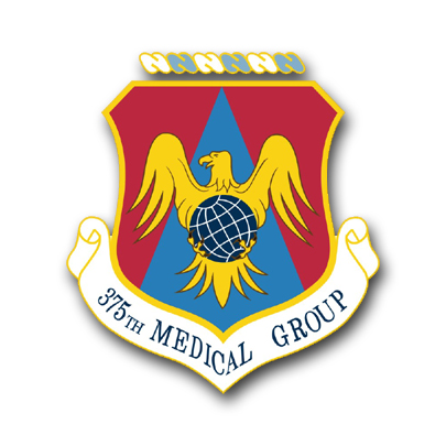 Air Force 375th Medical Group Vinyl Transfer Decal