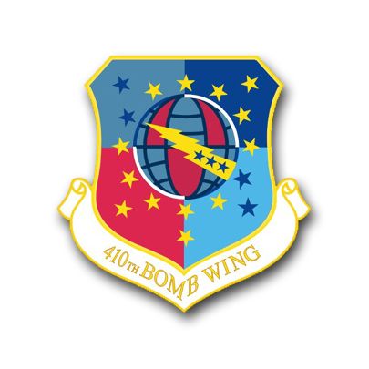 Air Force 410th Bomb Wing Vinyl Transfer Decal