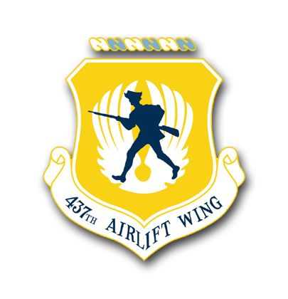 Air Force 437th Airlift Wing Vinyl Transfer Decal