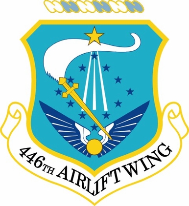 Air Force 446th Airlift Wing Vinyl Transfer Decal