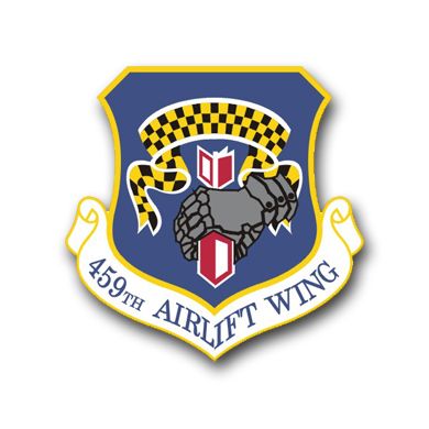 Air Force 459th Airlift Wing Vinyl Transfer Decal