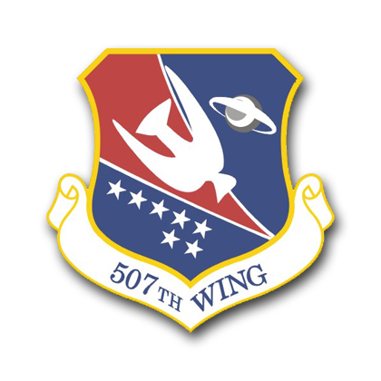 Air Force 507th Air Refueling Wing Vinyl Transfer Decal