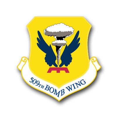 Air Force 509th Bomb Wing Vinyl Transfer Decal