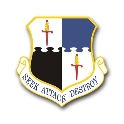 Air Force 52nd Fighter Wing Vinyl Transfer Decal