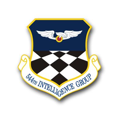 Air Force 544th Intelligence Group Vinyl Transfer Decal