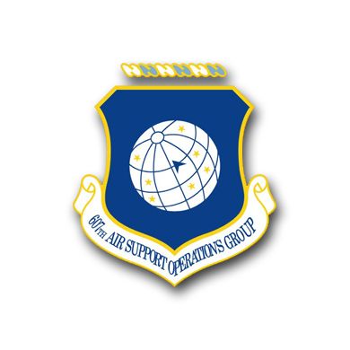 Air Force 607th Air Support Operations Group Decal