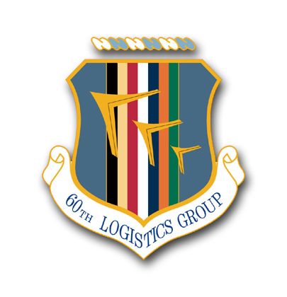 Air Force 60th Logistics Group Vinyl Transfer Decal