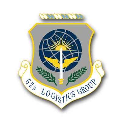 Air Force 62nd Logistics Group Vinyl Transfer Decal
