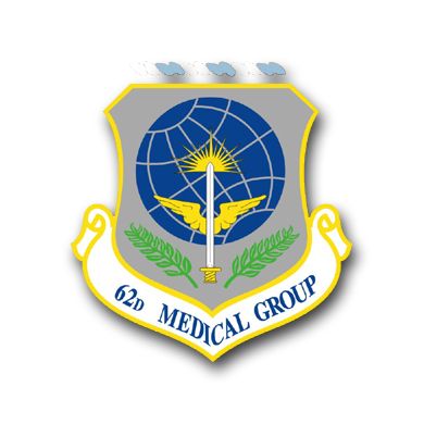 Air Force 62nd Medical Group Vinyl Transfer Decal