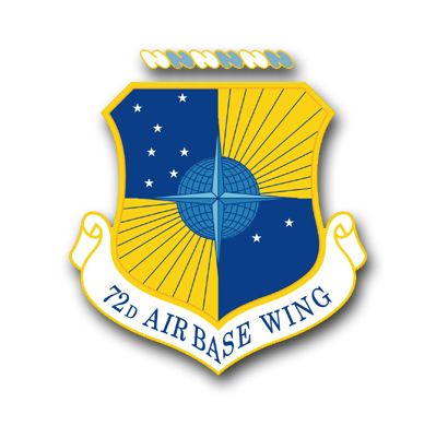 Air Force 72nd Air Base Wing Vinyl Transfer Decal