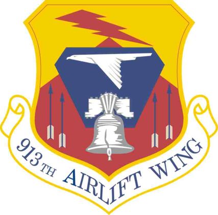 Air Force 913th Airlift Wing Vinyl Transfer Decal
