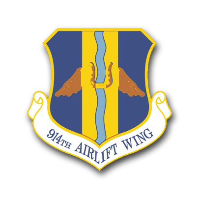 Air Force 914th Airlift Wing Vinyl Transfer Decal