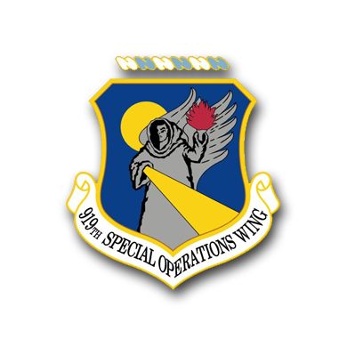 Air Force 919th Special Operations Wing Vinyl Transfer Decal