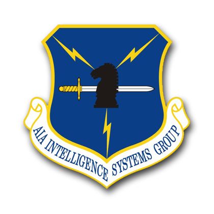 Air Force AIA Intelligence Systems Group Vinyl Transfer Decal