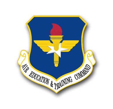 Air Force Air Education and Training Command Vinyl Transfer Decal