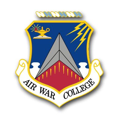 Air Force Air War College Vinyl Transfer Decal