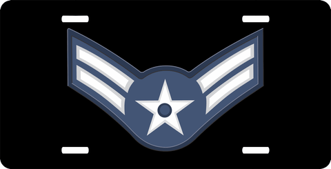 Air Force Airman First Class License Plate