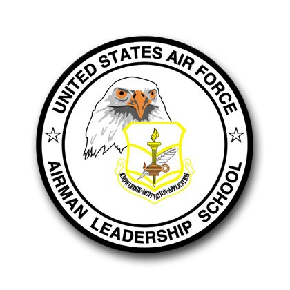 Air Force Airman Leadership School Vinyl Transfer Decal