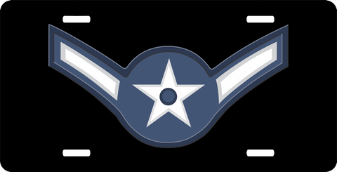Air Force Airman License Plate