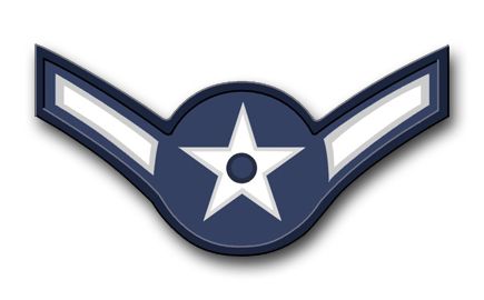 Air Force Airman Vinyl Transfer Decal