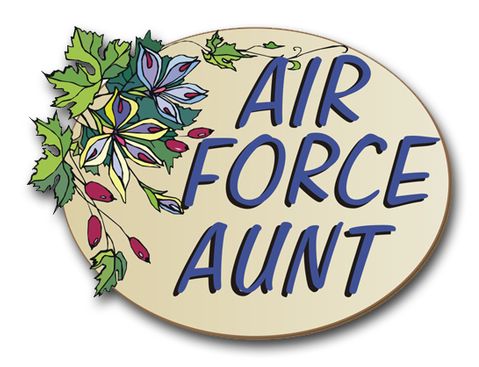 Air Force Aunt Pride Vinyl Transfer Decal