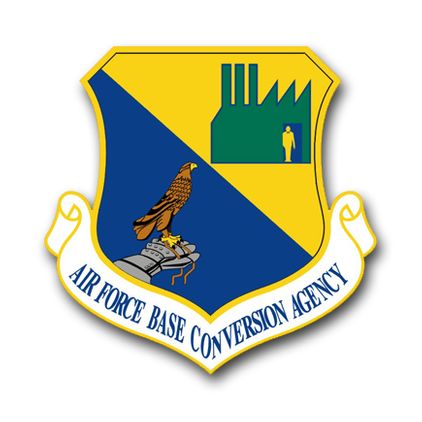 Air Force Base Conversion Agency Vinyl Transfer Decal