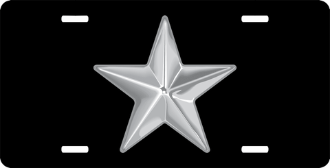 Air Force Brigadier General Officer Rank Insignia License Plate
