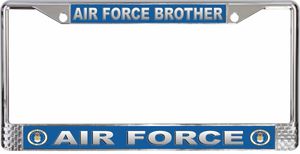 Air Force Brother' License Plate Frame