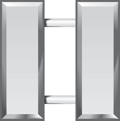 Captain Officer Rank Insignia Vinyl Transfer Decal