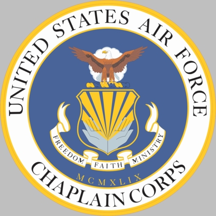 Air Force Chaplain Corps Seal Vinyl Transfer Decal